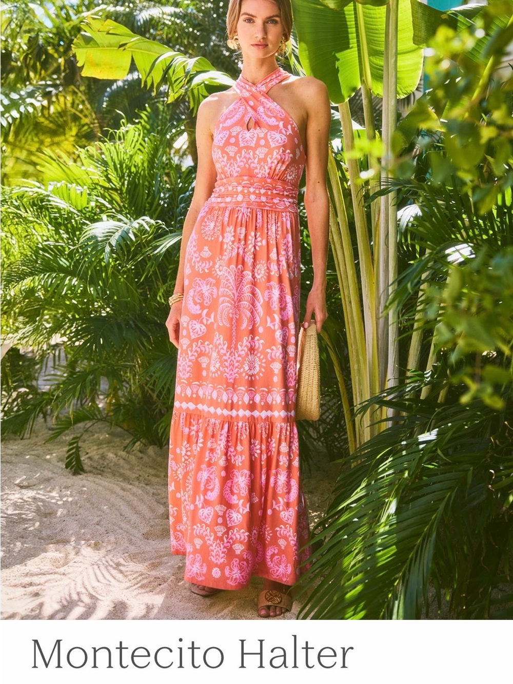 New with Tags Women's Lilly Pulitzer Montecito Maxi Dress - Picture 5 of 6